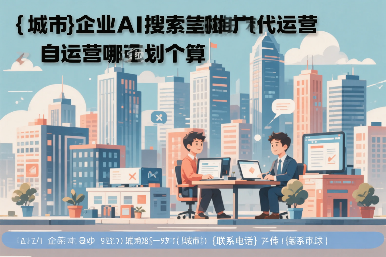 日照企业AI搜索推广代运营和自运营哪个更划算