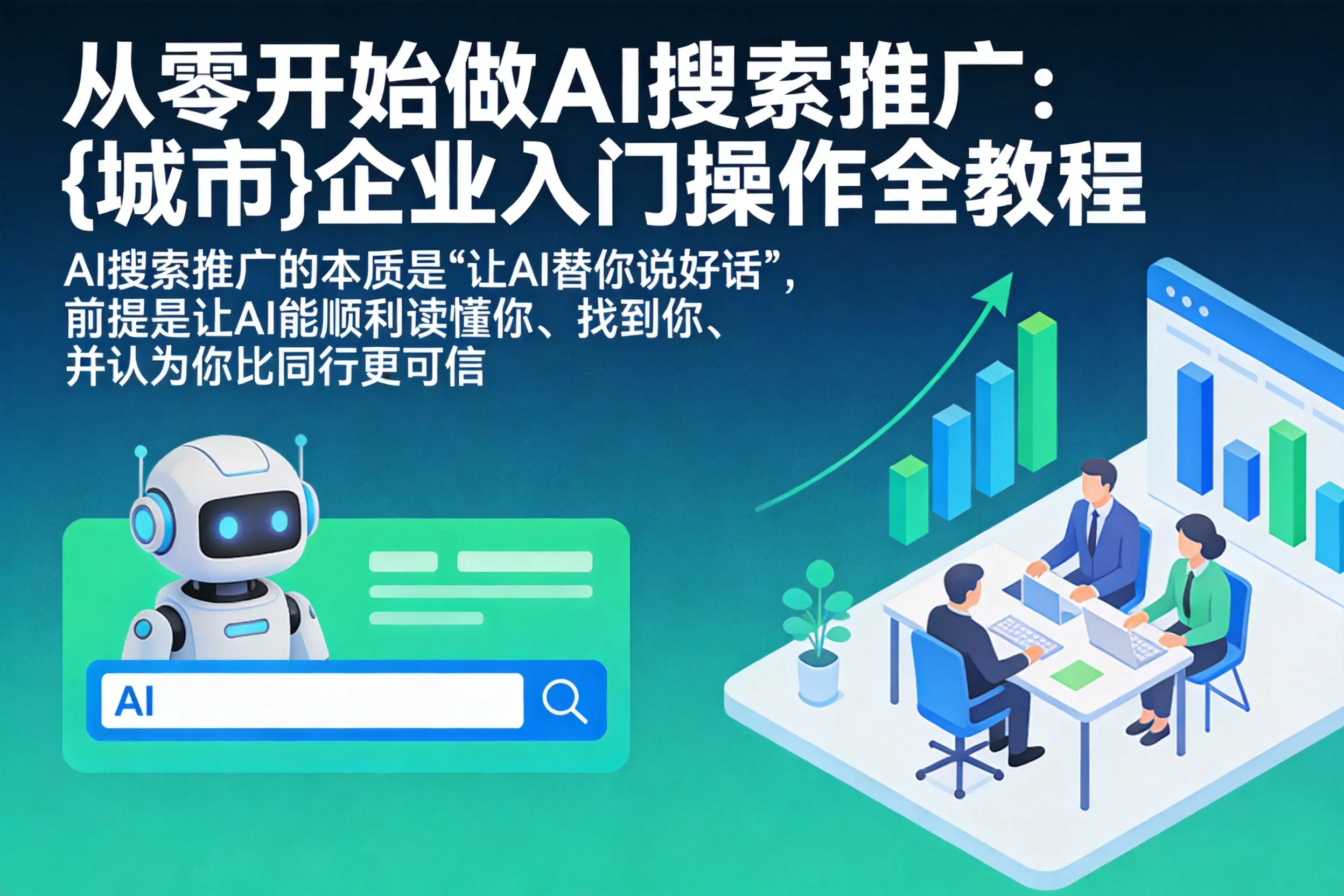 从零开始做AI搜索推广:日照企业入门操作全教程