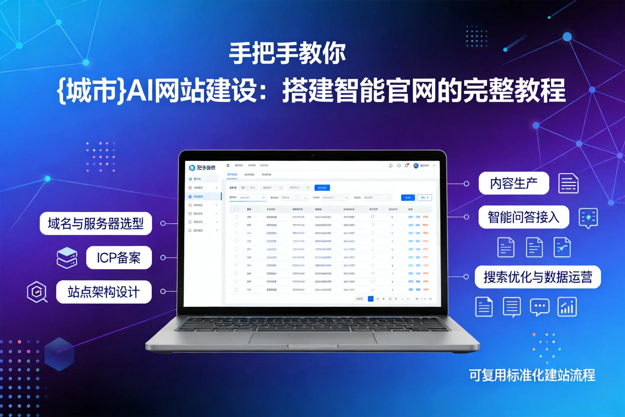 手把手教你日照AI网站建设:搭建智能官网的完整教程