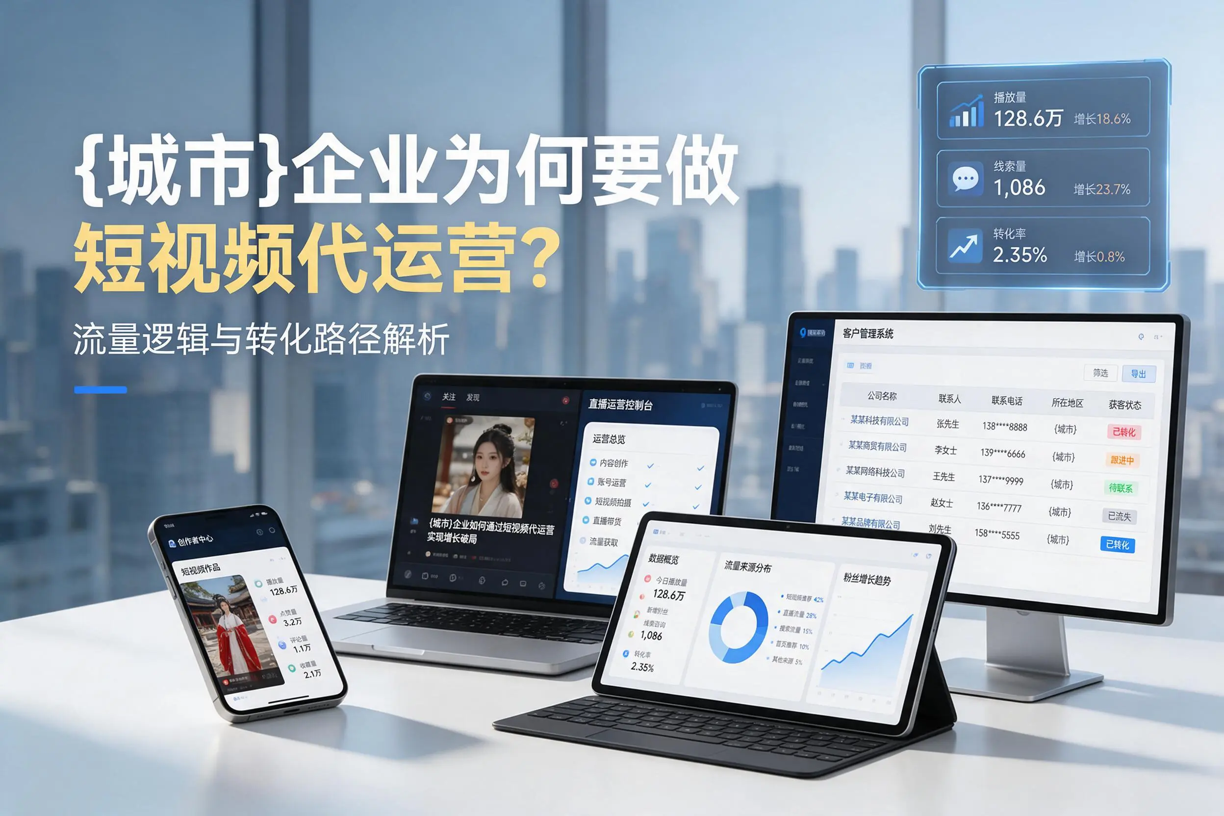 日照企业为何要做短视频代运营？流量逻辑与转化路径解析