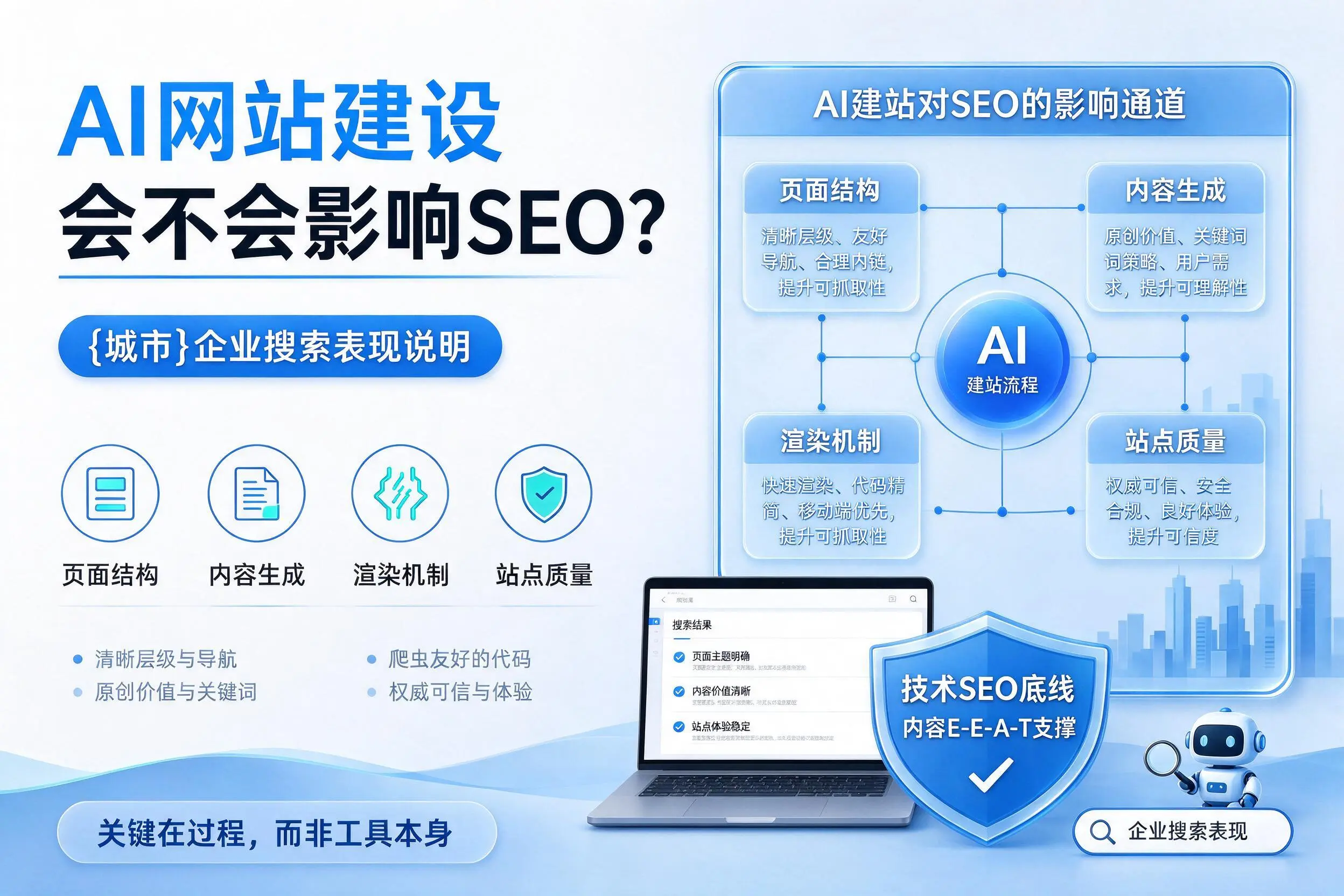 AI网站建设会不会影响SEO?日照企业搜索表现说明