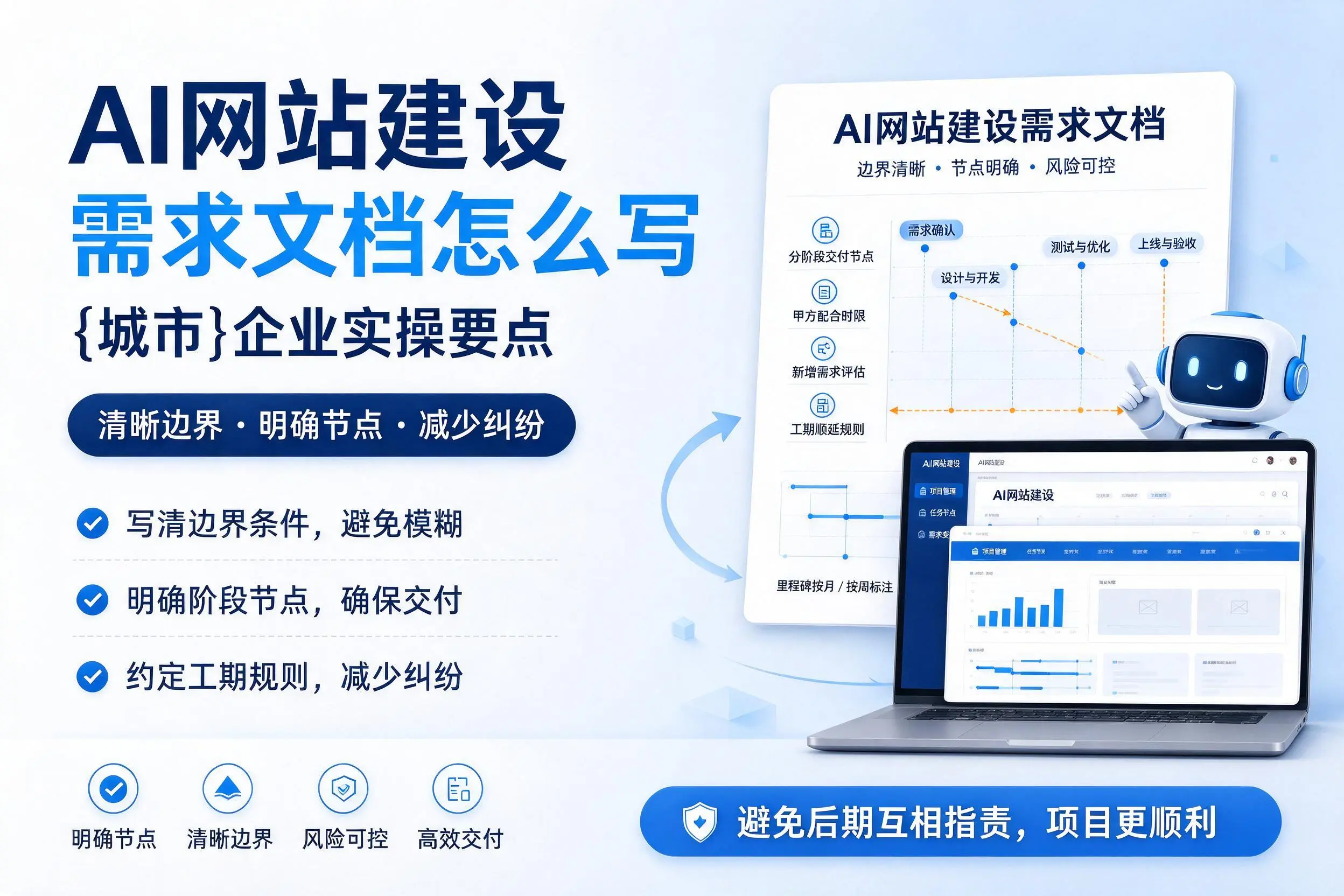 AI网站建设需求文档怎么写，日照企业实操要点