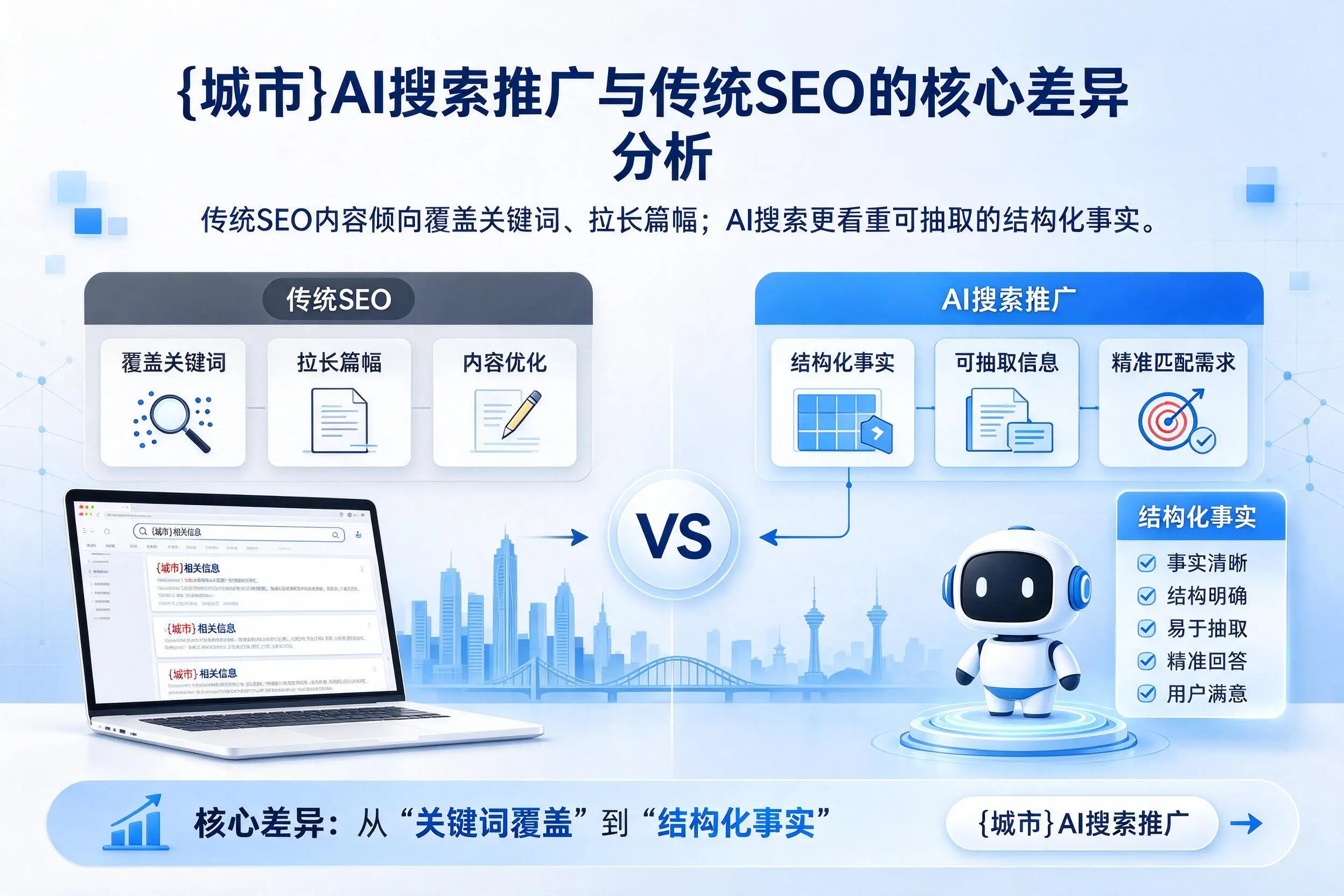 日照AI搜索推广与传统SEO的核心差异分析